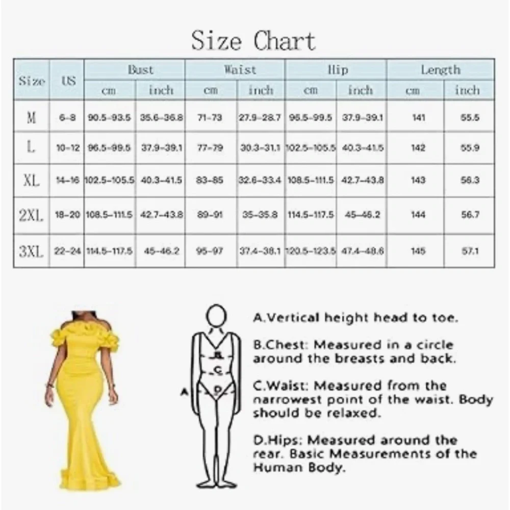 Floor-Length Off Shoulder Ruffles Mermaid Bodycon Party Evening Maxi Dress new - Picture 3 of 5